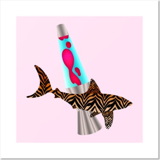 Tiger Shark Lava Lamp Posters and Art